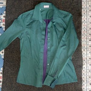 Thomas Pink London | Emerald Green Button-up